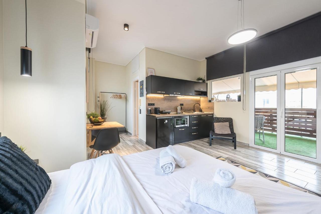 Petralona Stylish Penthouse דירה אתונה