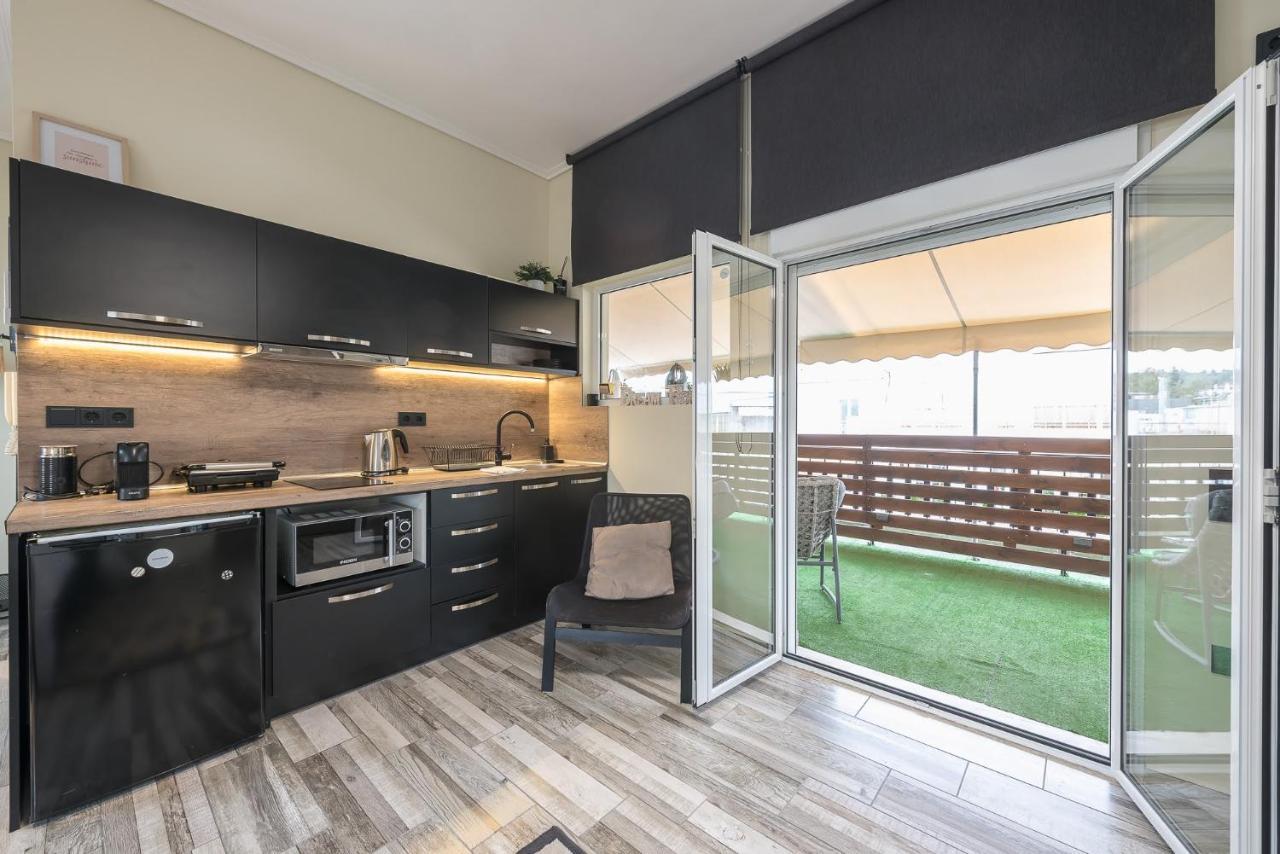 Petralona Stylish Penthouse אתונה
