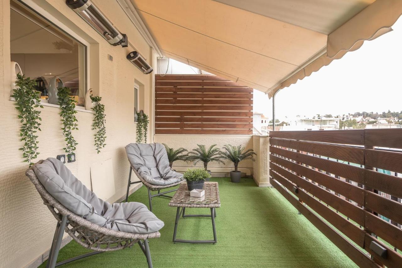 דירה Petralona Stylish Penthouse *