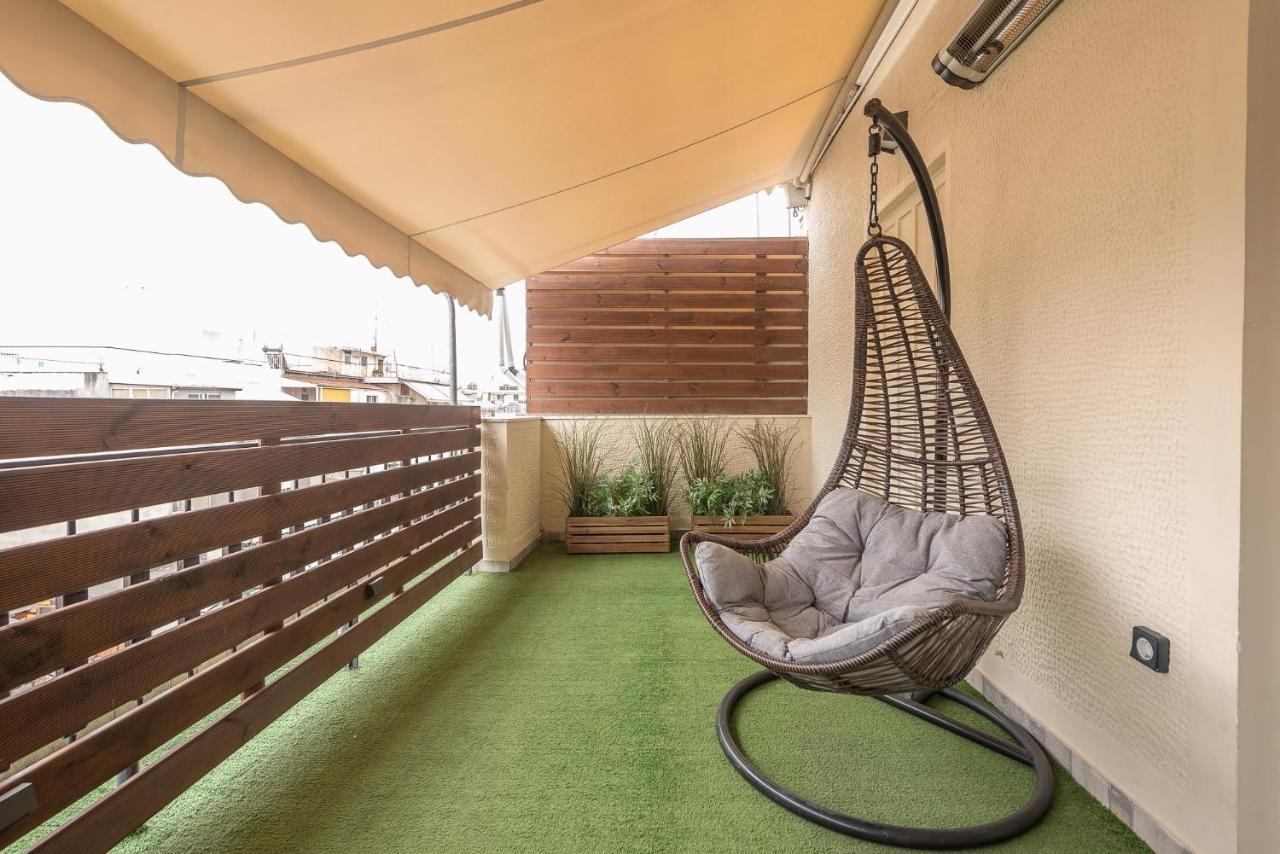 דירה Petralona Stylish Penthouse אתונה