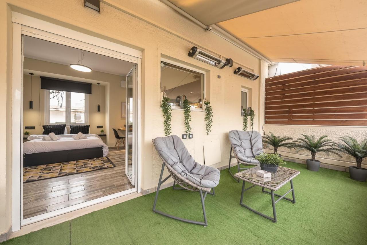 דירה Petralona Stylish Penthouse אתונה